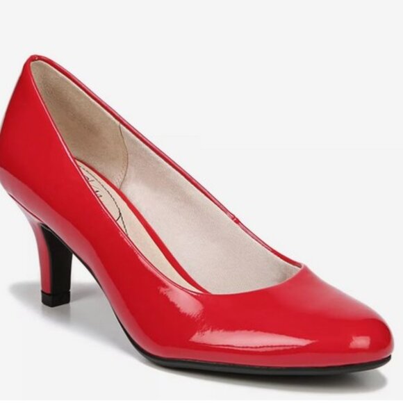 Life Stride Parigi Fire Red Pump - Picture 1 of 7